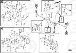 79624 Cable harness, front L45F, Volvo Construction Equipment