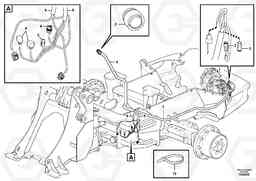 63914 Cable harness for transmission L50F, Volvo Construction Equipment