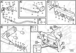 103634 Attachment bracket L50F, Volvo Construction Equipment