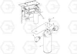 66998 Hydraulic Filter Assembly DD70/DD70HF S/N 197522 -, Volvo Construction Equipment