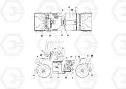 58014 Decal Installation DD70/DD70HF S/N 197522 -, Volvo Construction Equipment