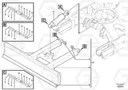 73839 Dozer blade ECR28 TYPE 601, Volvo Construction Equipment