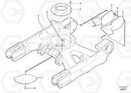 70473 Lower frame ECR28 TYPE 601, Volvo Construction Equipment