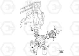 64727 Water pump A35D, Volvo Construction Equipment