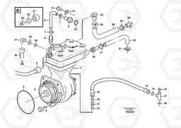 85488 Air-compressor with fitting parts A35D, Volvo Construction Equipment