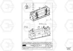 73347 Tamper set for extension VB 78 ETC ATT. SCREED 2,5 - 9,0 M ABG5770, ABG5870, ABG6870, Volvo Construction Equipment