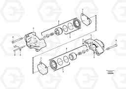 52265 Brake / planetary shaft A35 Volvo BM A35, Volvo Construction Equipment