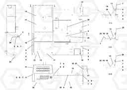 92727 Deck Plate Arrangement PF2181 S/N 197473-, Volvo Construction Equipment