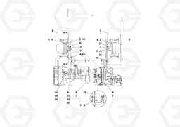 92286 Traction Drive Assembly PF2181 S/N 197473-, Volvo Construction Equipment