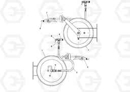 79755 Wash-down Hose and Reel Assembly PF2181 S/N 200987-, Volvo Construction Equipment