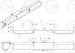 93562 Oscillating Push Roller Assembly PF2181 S/N 197473-, Volvo Construction Equipment