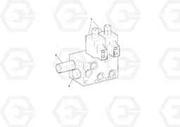 98476 Truck Hitch Control Valve PF2181 S/N 197473-, Volvo Construction Equipment