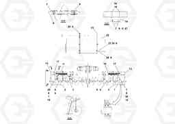 105315 Auger and Tunnel/guard Extension Arrangements PF2181 S/N 197473-, Volvo Construction Equipment