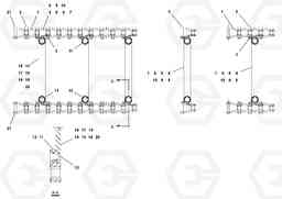 92589 Conveyor Chain Assembly PF2181 S/N 197473-, Volvo Construction Equipment