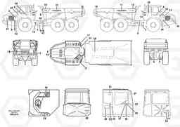 35782 Sign plates and decals A30D S/N 12001 - S/N 73000 - BRA, Volvo Construction Equipment