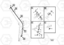 68400 Working hydraulic, slope and rotator on dipper arm EW60C, Volvo Construction Equipment