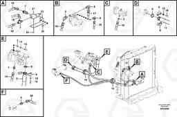 95862 Hydraulic system, oil cooling system EC160C, Volvo Construction Equipment