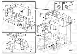 88682 Cowl frame EC360CHR HIGH REACH DEMOLITION, Volvo Construction Equipment