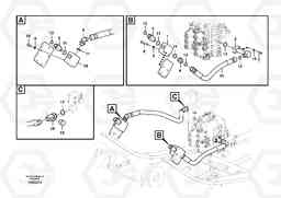 92712 Working hydraulic, hammer and shear for upper EC240B PRIME S/N 15001-/35001-, Volvo Construction Equipment