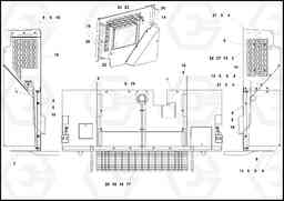 94120 Deck Plate Arrangement PF4410 S/N 197449-, Volvo Construction Equipment