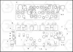 76680 Main Control Valve Assembly PF4410 S/N 375009-, Volvo Construction Equipment