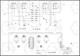 92844 Flowgate Relay Board Assembly PF4410 S/N 197449-, Volvo Construction Equipment