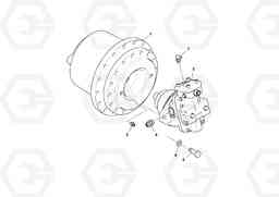 95547 Traction/planetary Motor Assembly PF4410 S/N 197449-, Volvo Construction Equipment