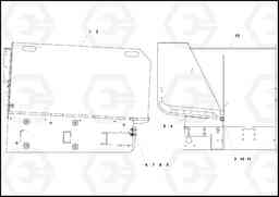 91565 Main frame and Hopper Arrangement PF4410 S/N 197449-, Volvo Construction Equipment