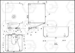 87222 Fuel Tank/pump Assembly PF4410 S/N 197449-, Volvo Construction Equipment