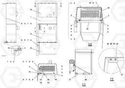 95172 Hood Arrangement PF4410 S/N 197449-, Volvo Construction Equipment