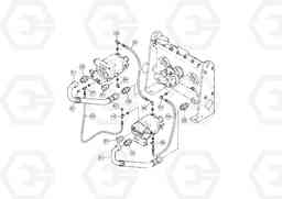 59197 Pump Drive Box With Optional Generator Pump PF4410 S/N 197449-, Volvo Construction Equipment