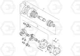 92408 Auger/conveyor Planetary Drive PF4410 S/N 197449-, Volvo Construction Equipment