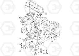 100289 Pump Drive Box With Optional Generator Pump PF4410 S/N 197449-, Volvo Construction Equipment