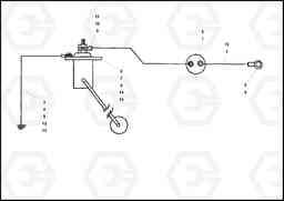 99029 Fuel Gauge Installation PF4410 S/N 197449-, Volvo Construction Equipment