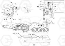 80798 Truck Hitch Option Hydraulic System PF4410 S/N 375009-, Volvo Construction Equipment