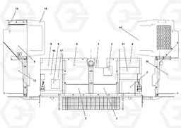 98449 Sound proofing panels PF4410 S/N 197449-, Volvo Construction Equipment