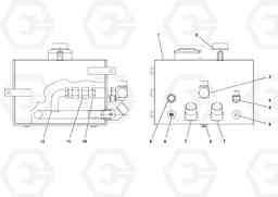 79231 Vented Hydraulic Tank PF4410 S/N 375009-, Volvo Construction Equipment