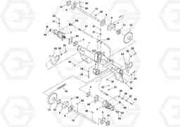 92838 Auger/conveyor Drive Assembly PF4410 S/N 197449-, Volvo Construction Equipment