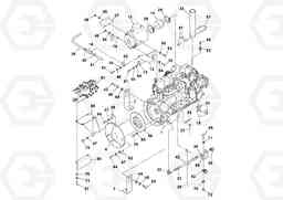 95887 Engine Assembly PF4410 S/N 197449-, Volvo Construction Equipment