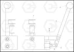 98189 Brake/shift And Towing Valve PF4410 S/N 197449-, Volvo Construction Equipment