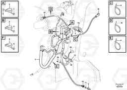 105544 Cable harness Engine MC70B S/N 71000 -, Volvo Construction Equipment