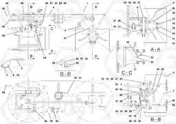 73168 Bogie Steering Assemblies PF2181 S/N 200987-, Volvo Construction Equipment