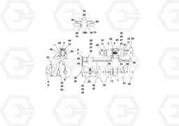 74032 Auger/conveyor Drive Assembly PF2181 S/N 200987-, Volvo Construction Equipment