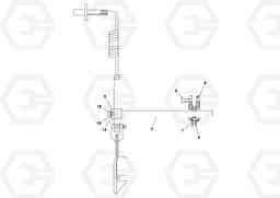 79737 Feed Control Paddle Assembly PF2181 S/N 200987-, Volvo Construction Equipment