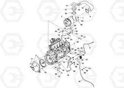 99837 Engine assembly PF2181 S/N 200987-, Volvo Construction Equipment