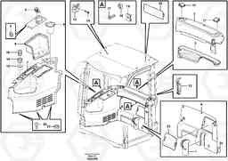64675 Interior equipment, cab L45F, Volvo Construction Equipment