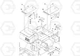 77528 Deck Plate Arrangement PF2181 S/N 200987-, Volvo Construction Equipment