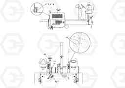 79672 Flood Light Installation PF2181 S/N 200987-, Volvo Construction Equipment