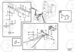 97171 Hand throttle MC80B S/N 71000 -, Volvo Construction Equipment