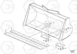 66013 Bucket L45F, Volvo Construction Equipment